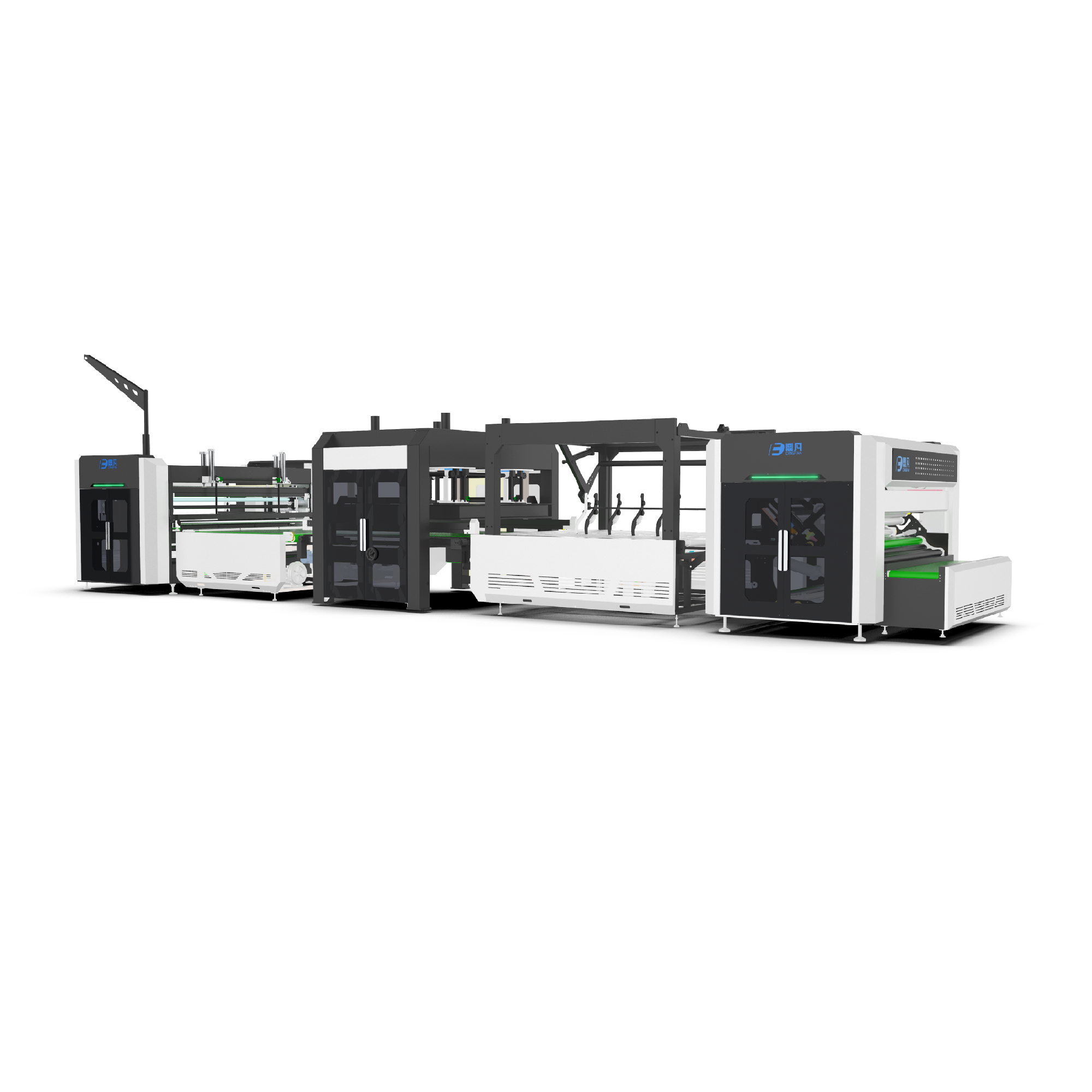Full Auto Mattress Compression Rolling Packing Machine