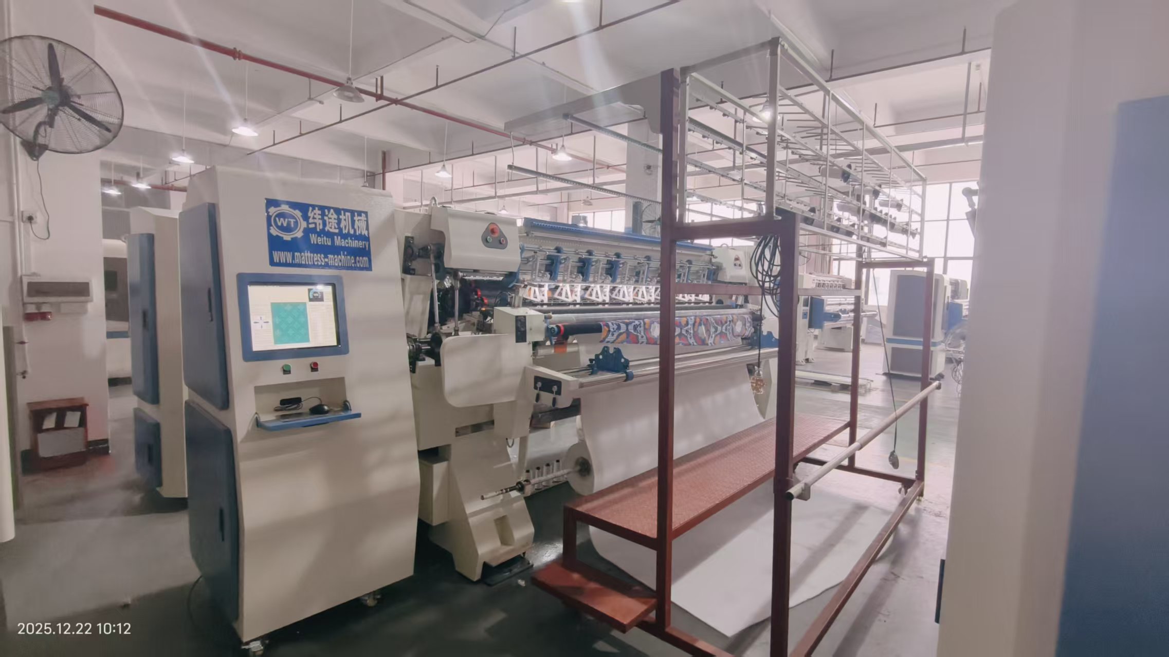 New Mattress Quilting Machine Order